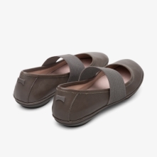 Camper Dark Grey Ballerinas Womens - Right Online Ireland | ZNCFL9812